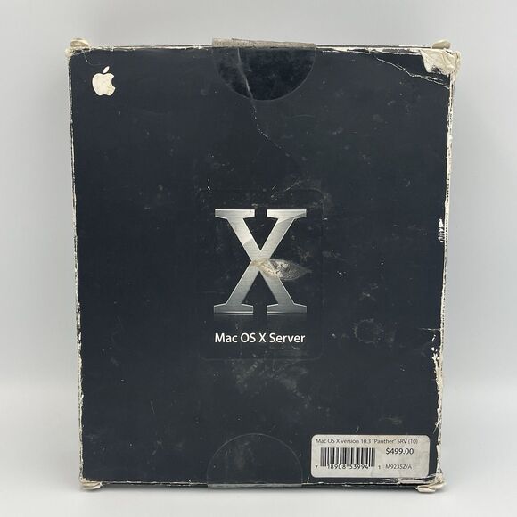 Apple Mac OS X 10.3 Panther Retail Package M9227LL/A Tools OEM - Picture 9 of 16